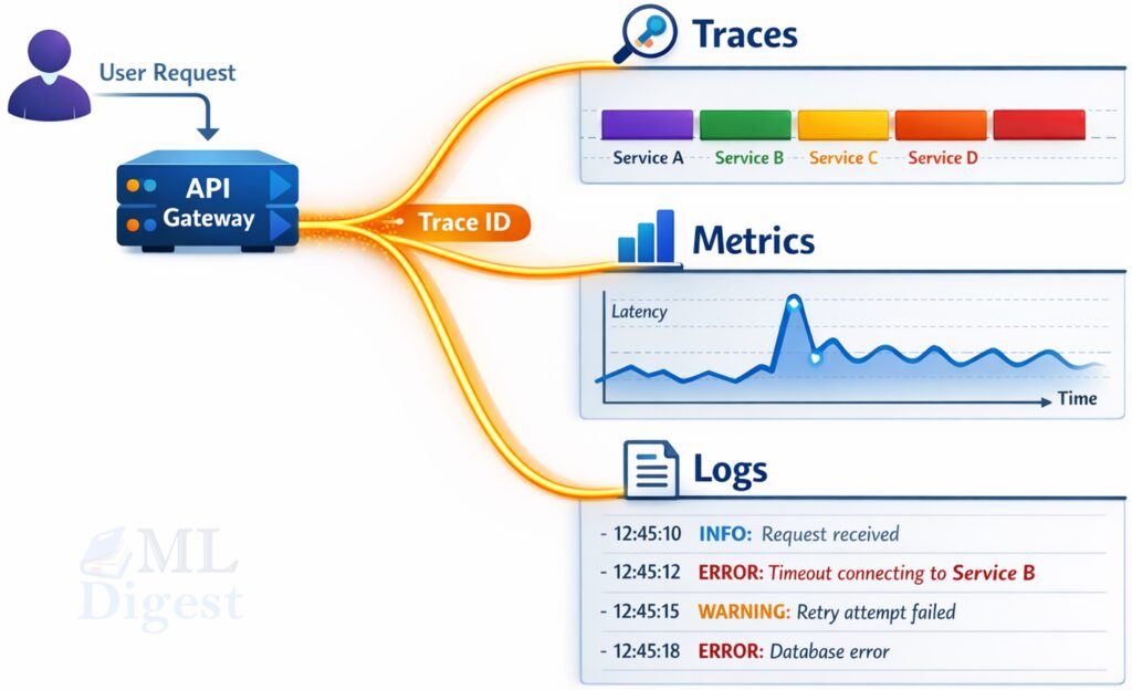 opentelemetry-three-pillars
